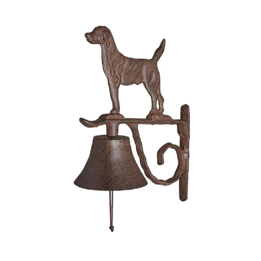 47th & Main Cast Iron Dog Bell Home Décor